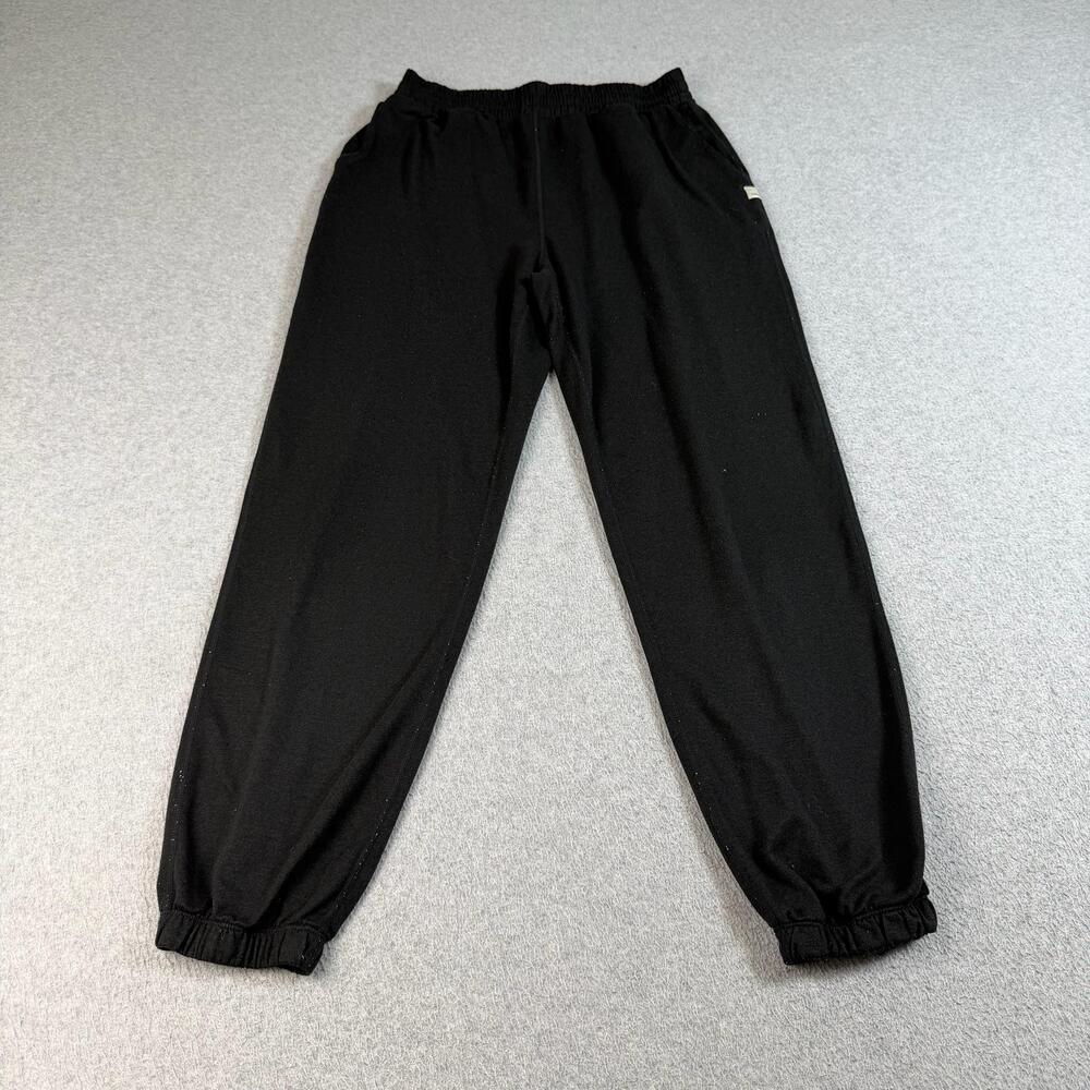 Vuori The Rise The Shine Pants Womens Small Black Jogger Pockets Gym Athletic